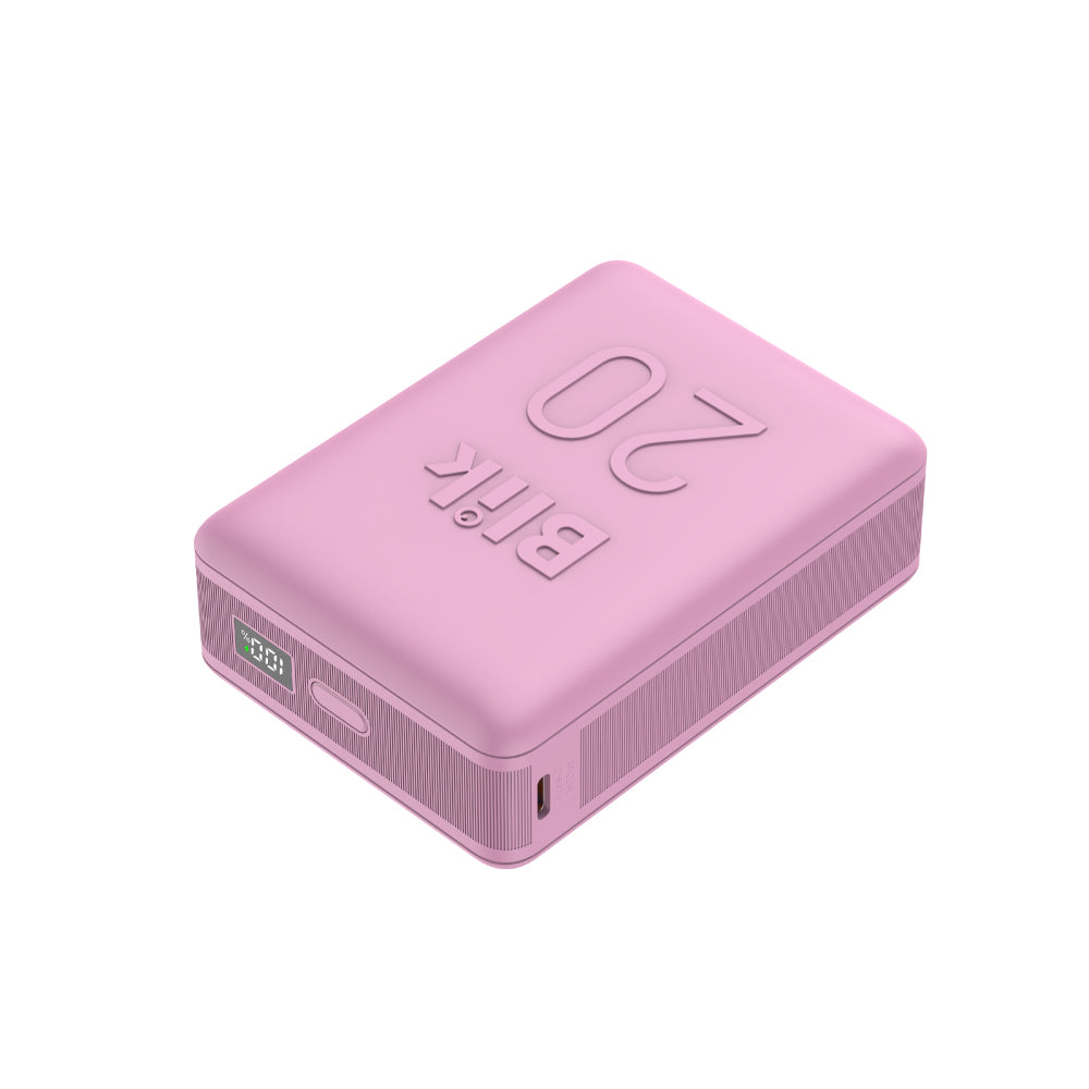 Batería Externa PowerBank Blik Power20 20000mAh 22.5W Rosado