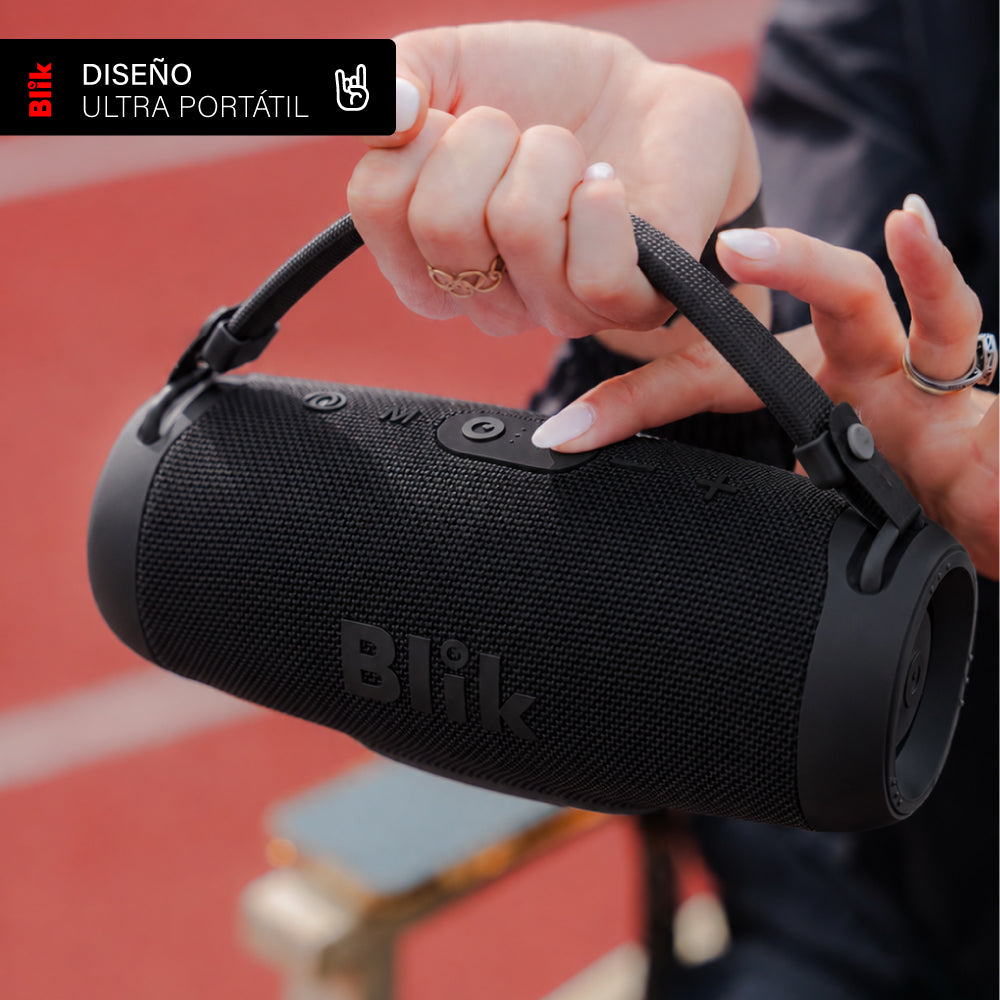Parlante Bluetooth Portátil Blik Powerbass30 30W 15 Hrs