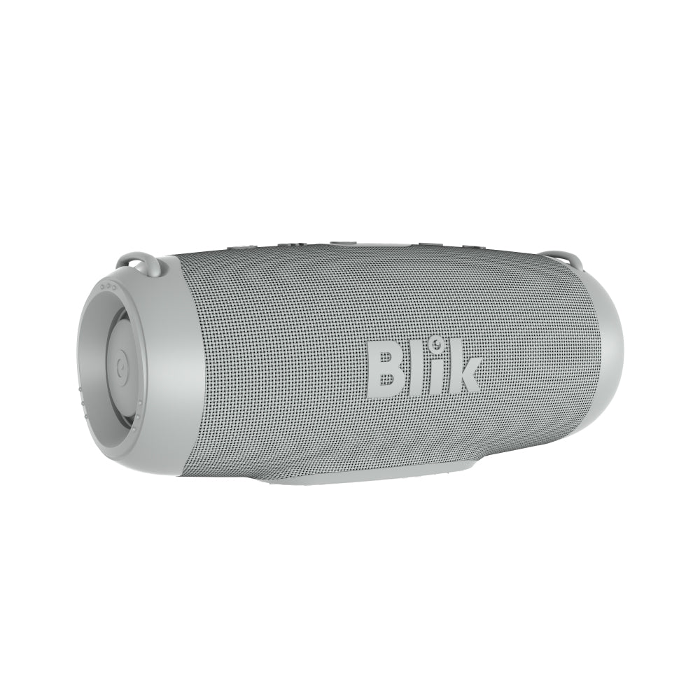 Parlante Bluetooth Portátil Blik Powerbass30 30W 15 Hrs Gris