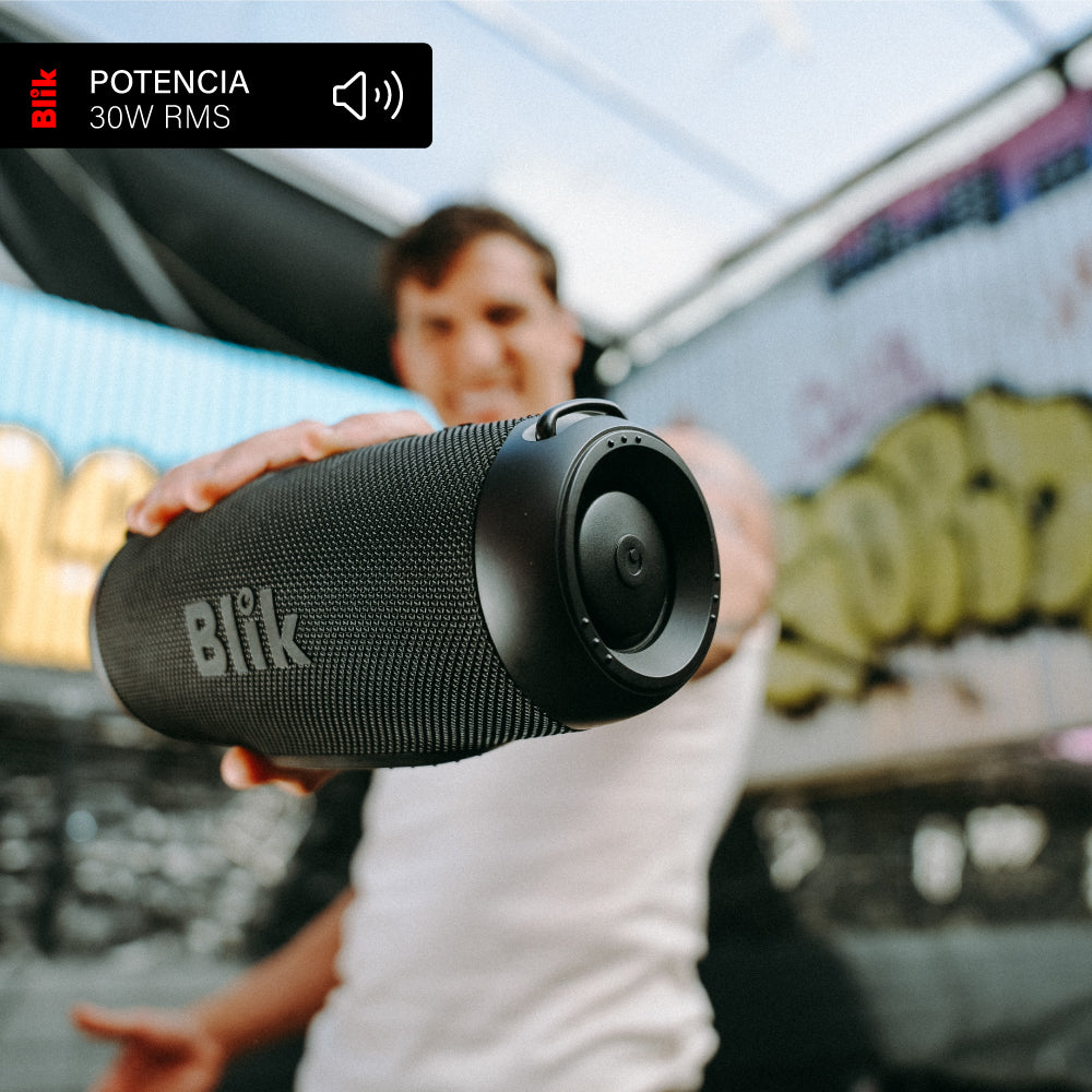 : Parlante Bluetooth Portátil Blik Powerbass30 potencia 30W