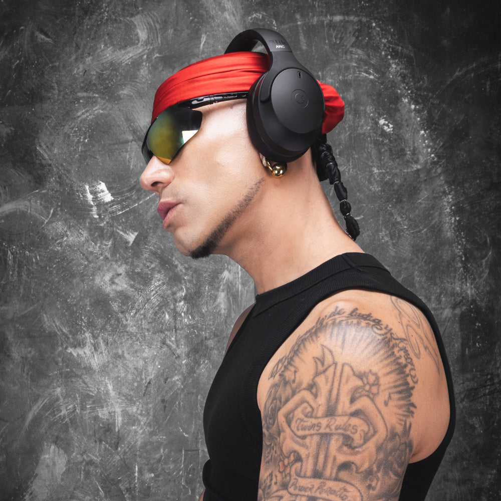 Audifonos Bluetooth Blik Powersoul Cancelación De Ruido 60H Negro