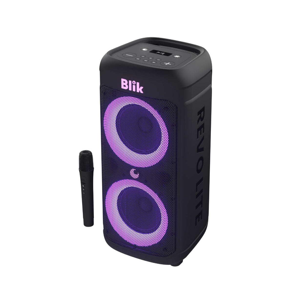 Parlante Karaoke Blik Revo Lite 8.000W PMPO Auracast