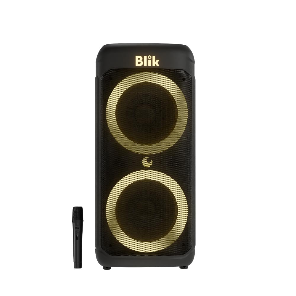 Parlante Karaoke Blik Revo X 10.000W PMPO Auracast