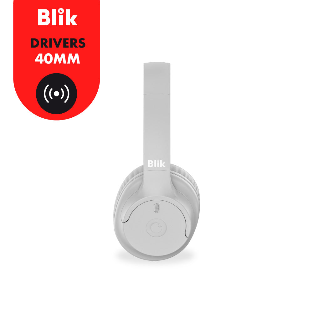 Audifonos Bluetooth Inalambricos Blik Soul250 Gris 16 Hrs