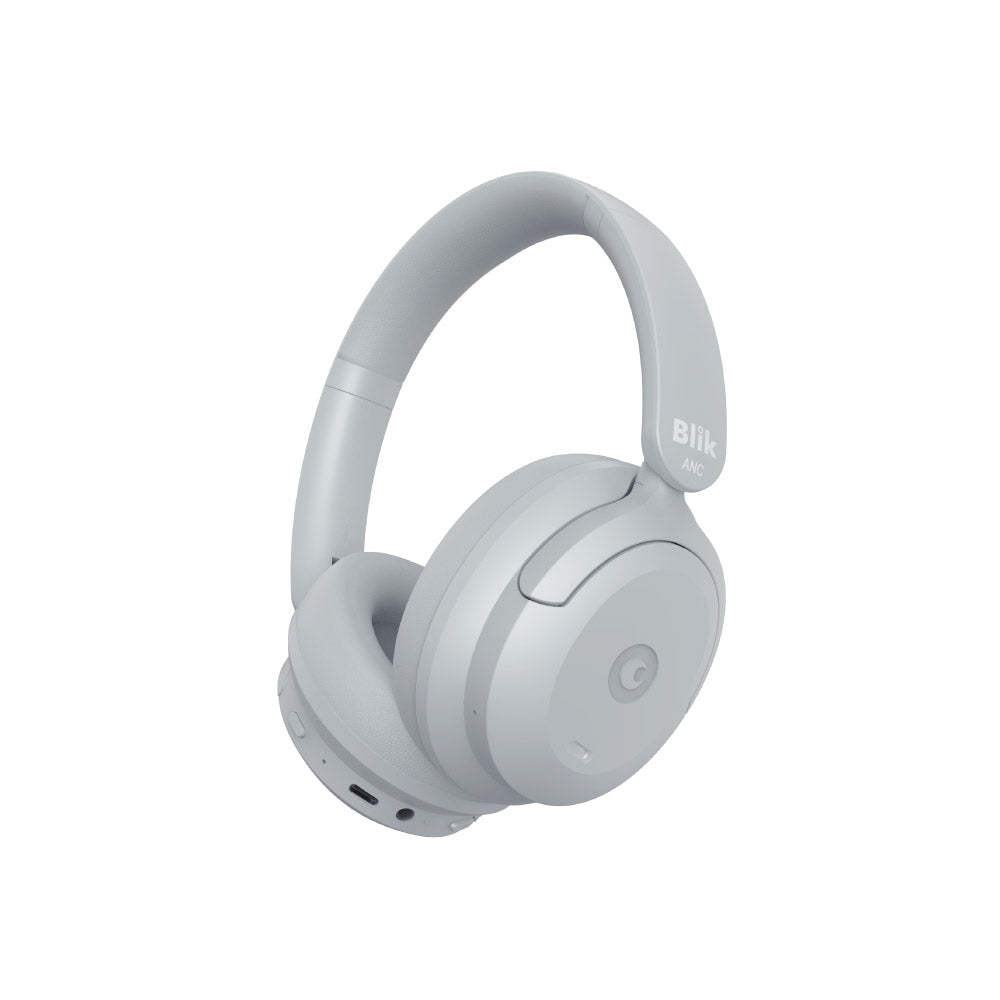 Audifonos Bluetooth Blik Soul900 Gris Cancelación De Ruido 60H