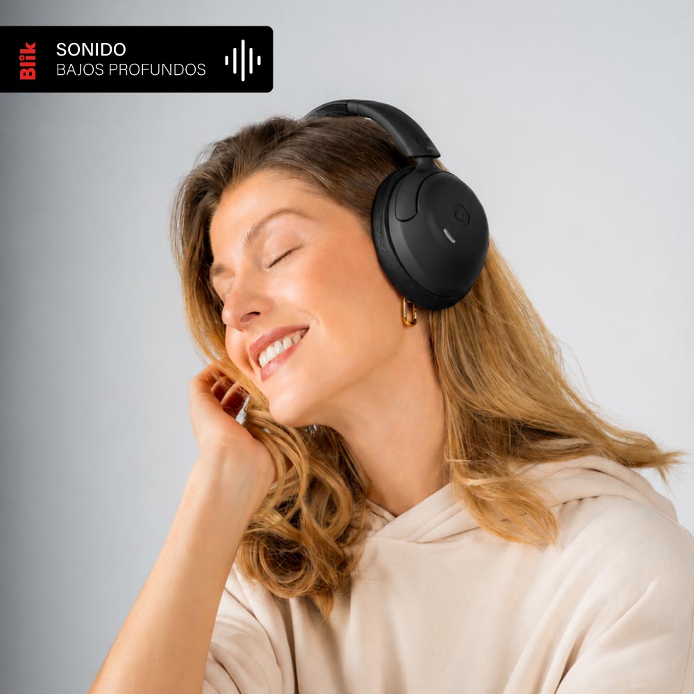 Audífonos Bluetooth Blik BAJOS PROFUNDOS