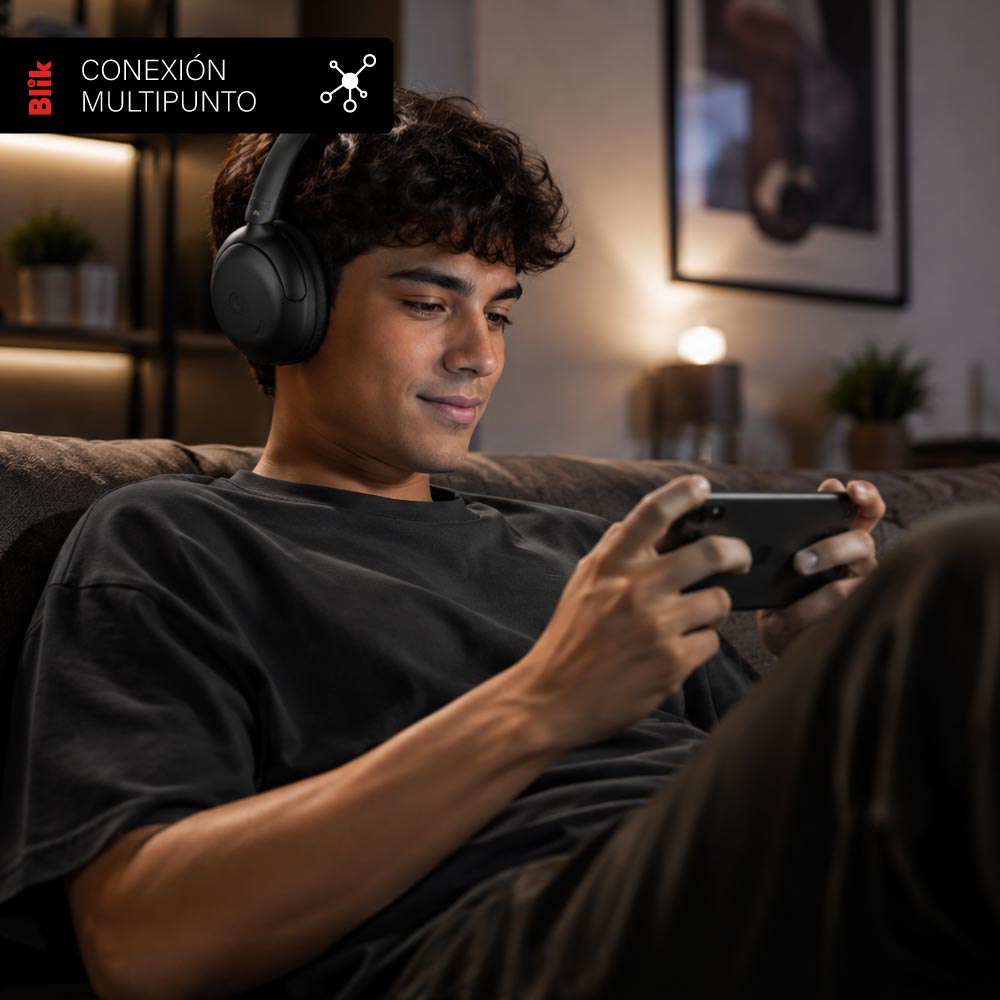 Audífonos Bluetooth Blik Soul950 CONEXION MULTIPUNTO