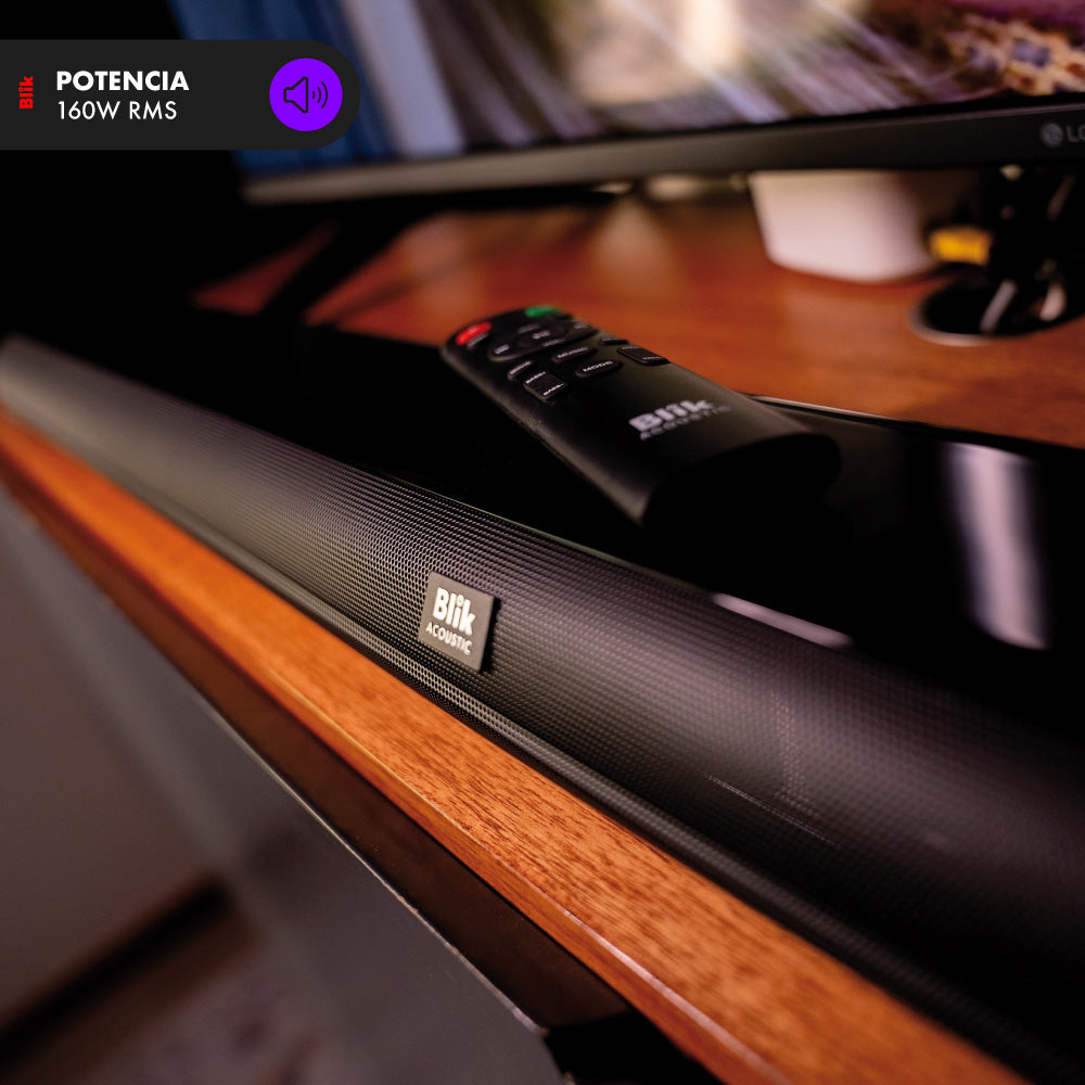 Barra De Sonido Soundbar 3.1 Blik Surreal160 160W