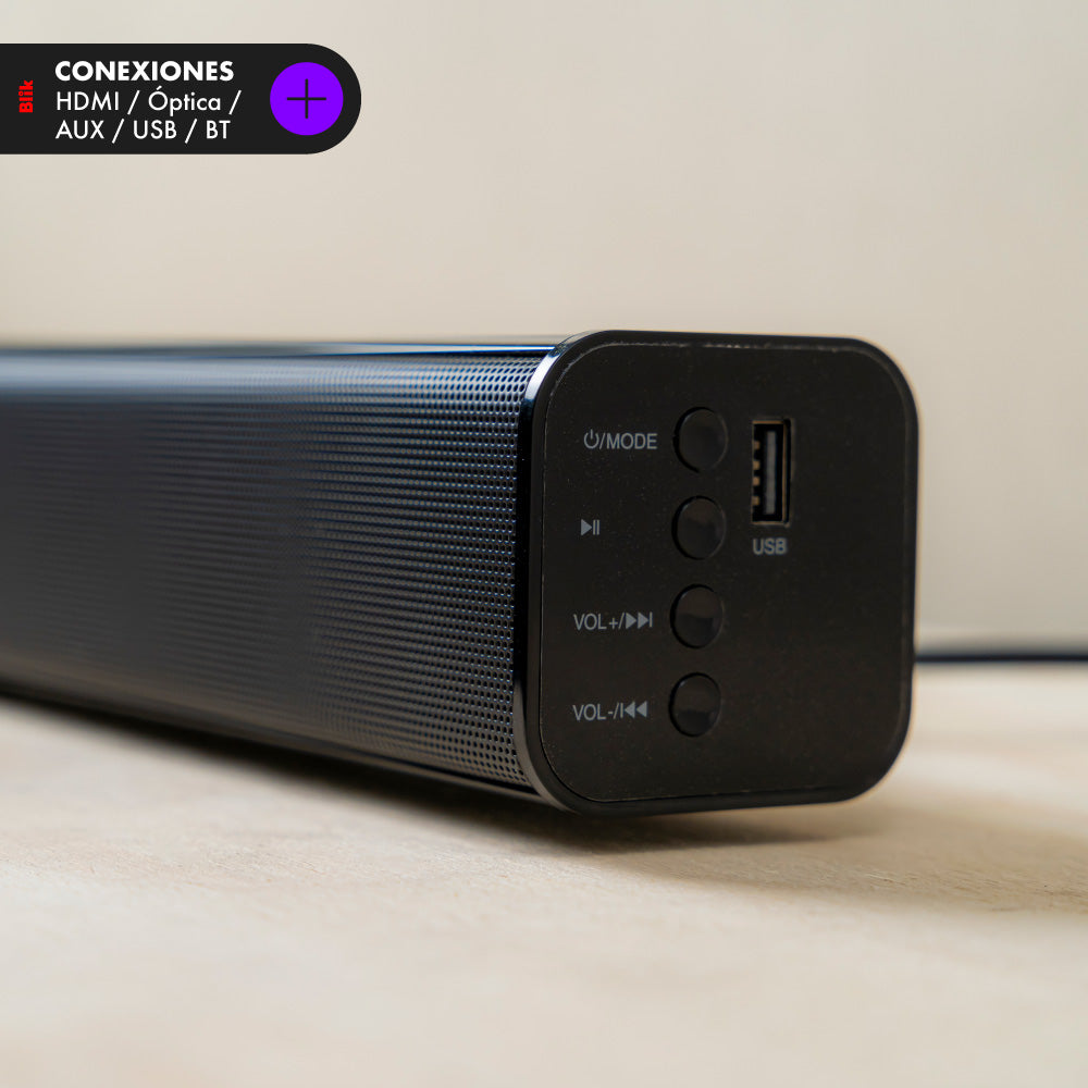 Barra De Sonido Soundbar Blik Surreal24 24W