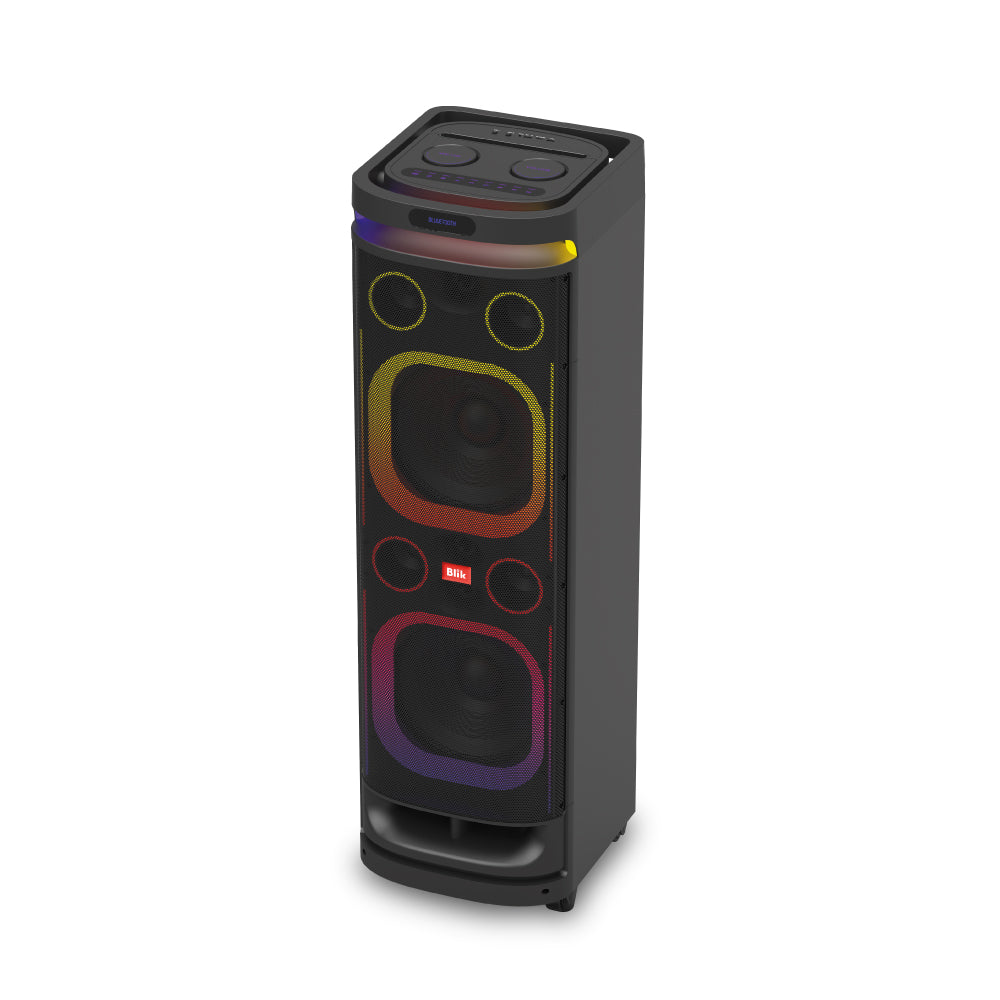 Parlante Bluetooth Karaoke Con Microfono Blik Towerbass