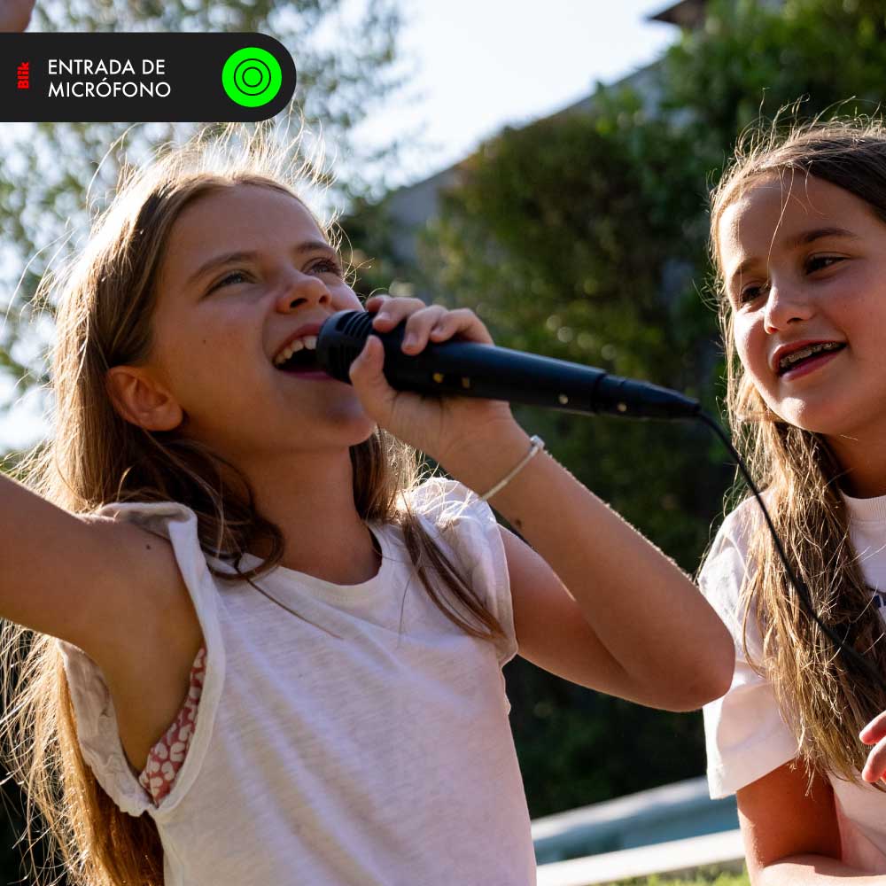 Parlante Bluetooth Karaoke Con Microfono Blik Voice3