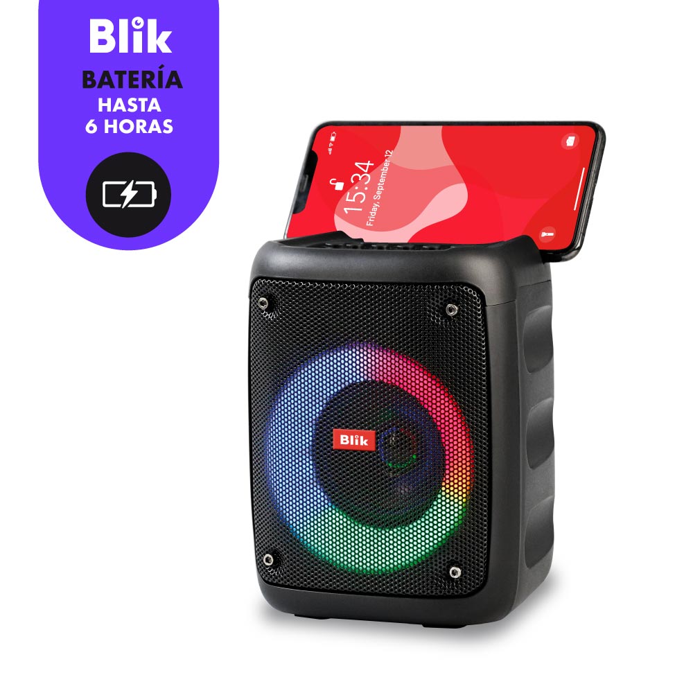 Parlante Bluetooth Karaoke Con Microfono Blik Voice - Blik