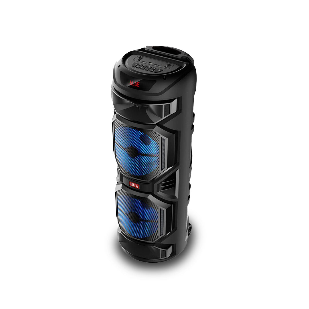 Parlante Bluetooth Karaoke Con Microfono Blik Wavemax1 Lateral